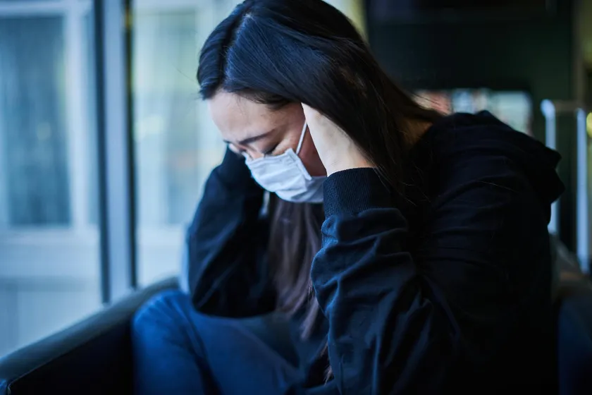 COVID-19感染後に精神疾患(うつ病や不安障害)リスクが上昇?