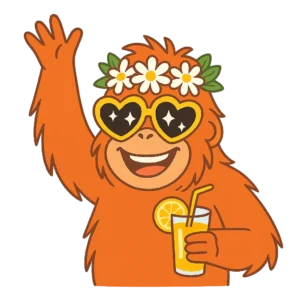 メンタルタイプ診断クイズ：ハッピーオランウータン（楽観型）